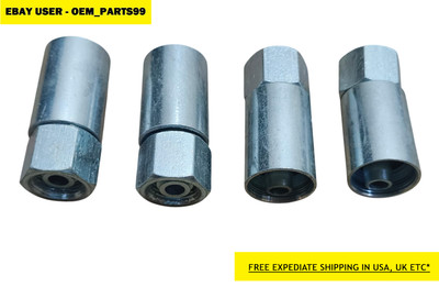 JCB BAGGERLADER - 3/8 ZOLL BSP INNENGEWINDE GERADES ENDE MIT O-RING,...