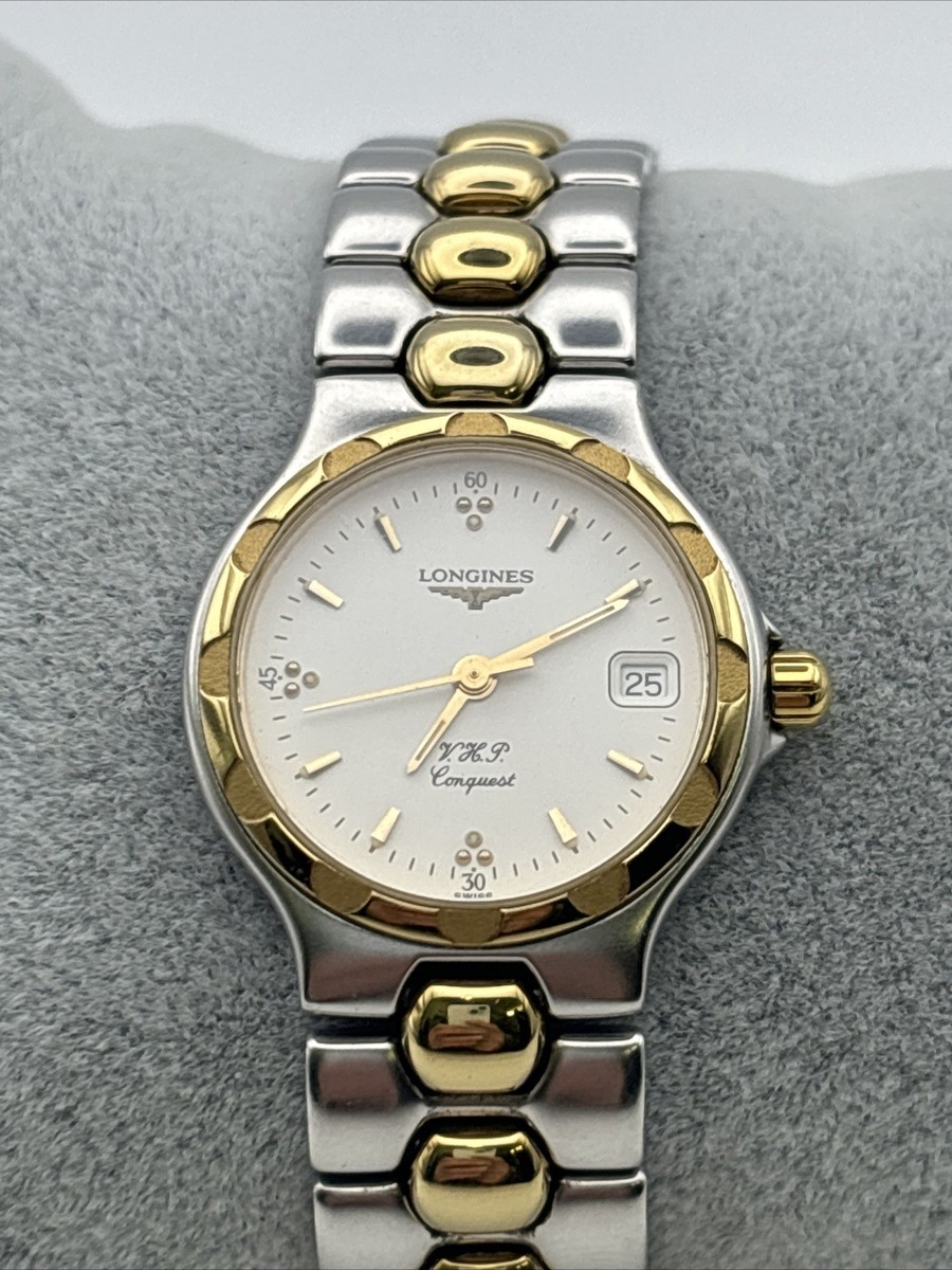 longines conquest vhp quartz women watch | eBay