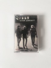 QUEEN + ADAM LAMBERT LIVE AROUND THE WORLD RED CASSETTE BRAND NEW LTD EDITION