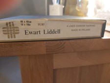 Vintage: Ewart Liddell Irish Linen Damask Napkins – Chrysanthemum – Set of 6