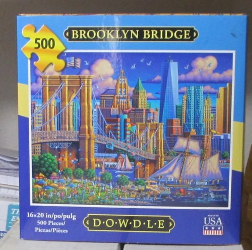 BROOKLYN BRIDGE BY ERIC DOWDLE - Complete - PUZZLE