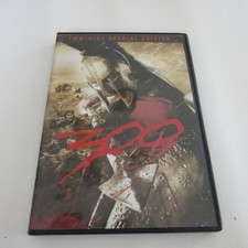 300 Two-Disc Special Edition DVD Zack Snyder Gerard Butler Widescreen Movie