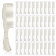 Combs in Bulk Individually Wrapped, 100 Pack Disposable Hair Combs for Hotel,...