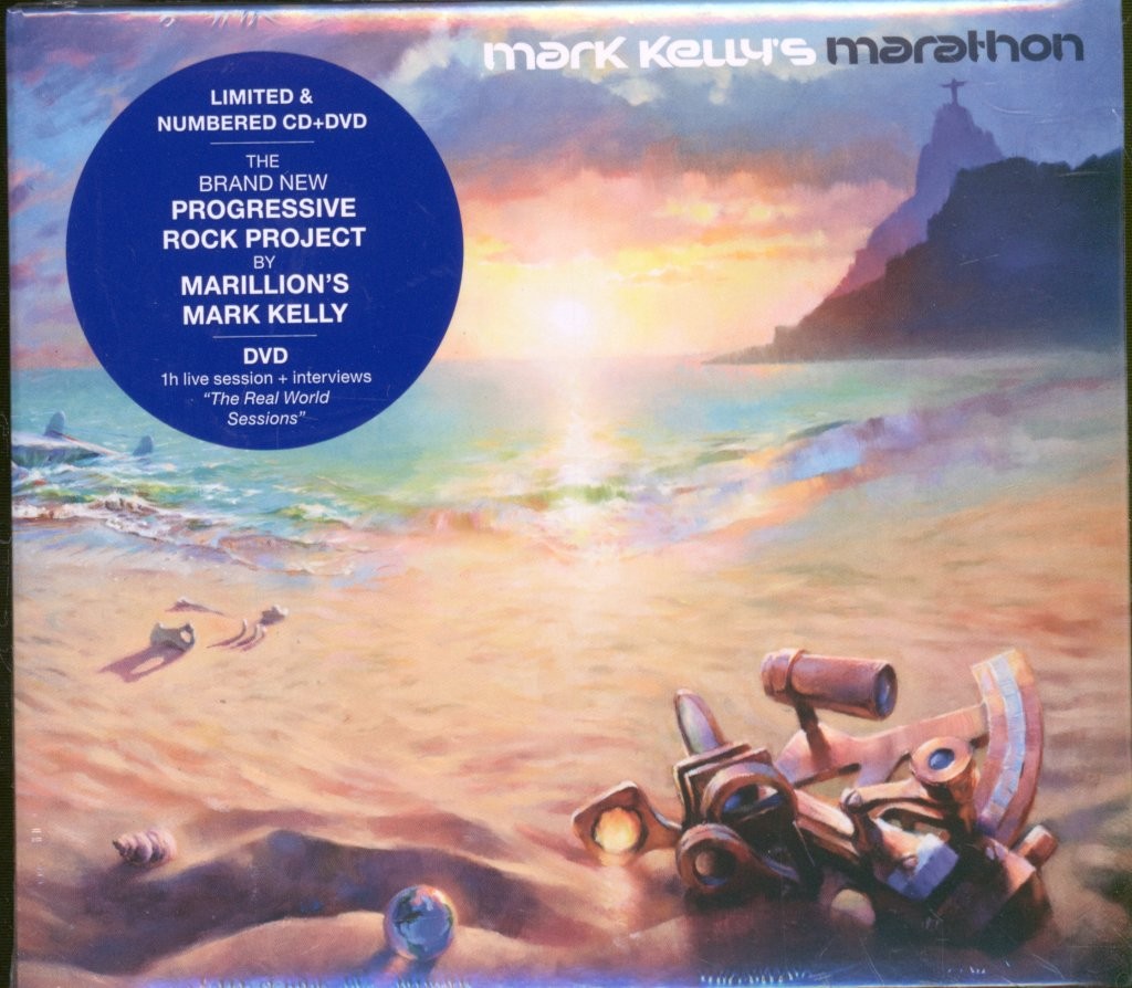 MARK KELLY'S MARATHON (MARILLION RELATED) MARK KELLY'S MARATHON CD/DVD 10 track