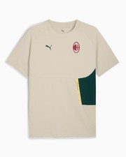  Ac Milan Puma T-shirt maglia maglietta Beige PumaTech Pocket 2025 26 