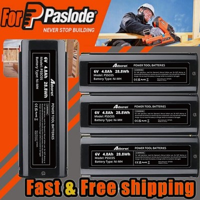 2x Für Paslode Akku 6V 4,8Ah 404717 IM350 IM65 IM250 IM50 900400 900600 Batterie