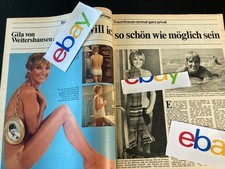 ILLUSTRIERTE 1971 GILA VON WEITERSHAUSEN Ty R...