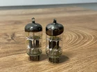 TWO NOS RFT UCC85 = 26AQ8 = B109 VACUUM AUDIO GERMAN PREAMP TRIODE TUBES