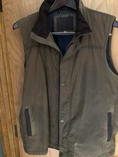 Duberry Men’s Mayfly Waxed Cotton Vest Excellent Condition Excellent Gift!