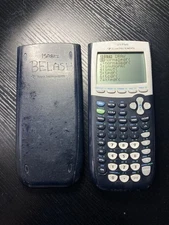 Texas Instruments TI-84 Plus Graphing Calculator - Black (cosmetic damage)