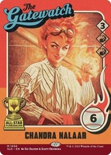 Chandra Nalaar (1456) -Foil Near Mint MTG Secret Lair