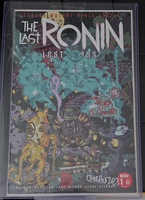 TMNT The Last Ronin #1 IDW Exclusive Variant Erik Klaus Cover Signed