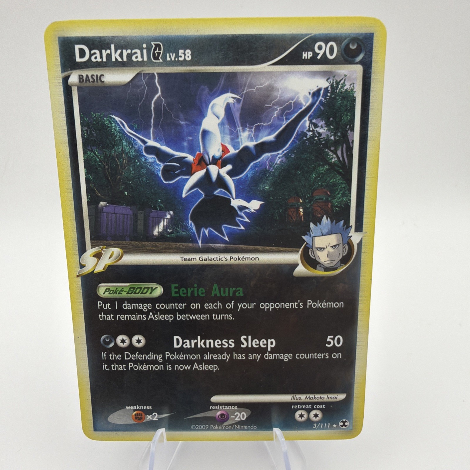 Darkrai G - 3/111 (Rising Rivals) - Lightly Played LP - Reverse Holo