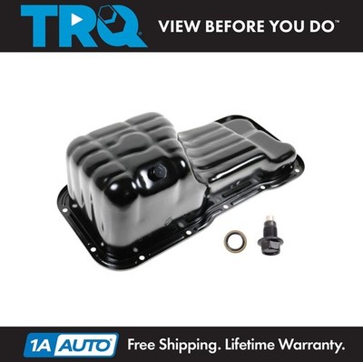 TRQ Engine Oil Pan Fits 1995-1998 Nissan 200SX 1991-1993 NX 1991-2006 Sentra