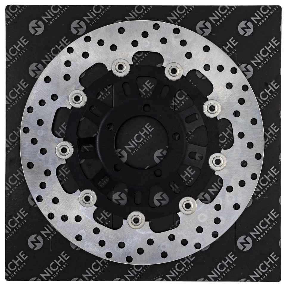 NICHE Rear Brake Rotor for 1982-1983 Honda Ascot 500 43121-MC8-670 - Изображение 3 из 4