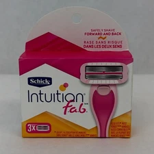 Schick Intuition fab Razor Refills 3 Refills