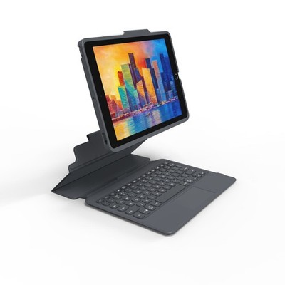 ZAGG Pro Keys - Tastatur und Foliohülle - mit Trackpad - hintergrundbeleuchtet -