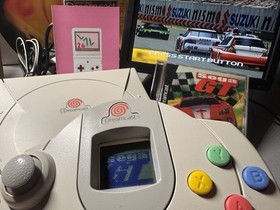 SEGA Dreamcast HKT-3020 NTSC-U OEM Tested Console Bundle Sonic Adventure VMU