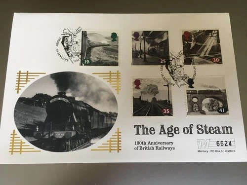 GB STAMPS RARE FIRST DAY COVER 1994 RAILWAY TRAINS