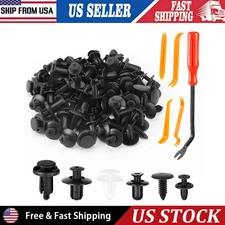 105pcs Universal Rivet Push Clips Retainer Fender Liner Fastener for Car 6 Size