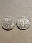 (2) 1/10 Oz Alien 👽 Silver Rounds