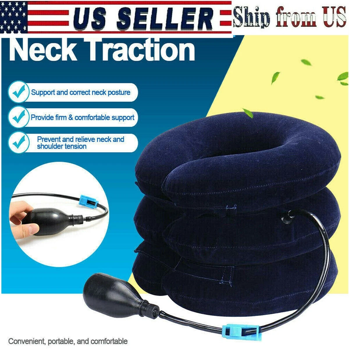 Neck clearance pillow pump