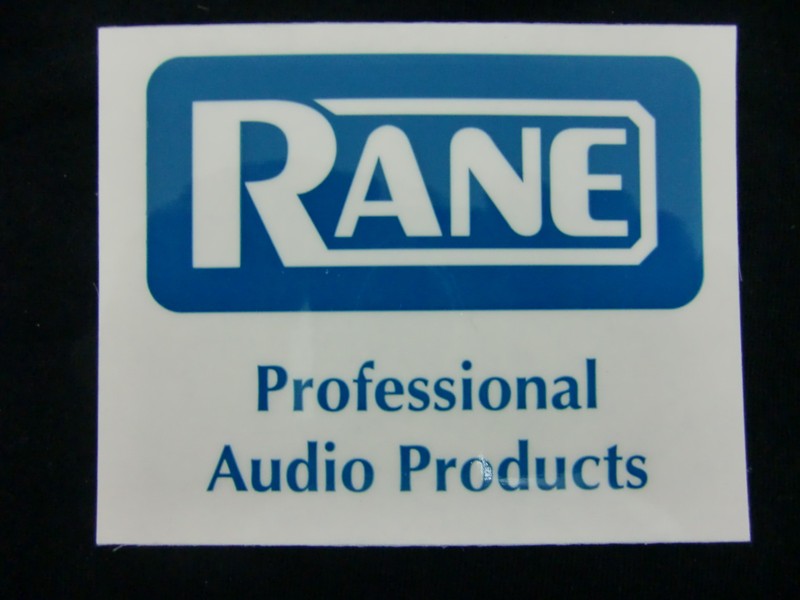RANE PRO AUDIO PRODUCT DJ MIXER TURNTABLE DECAL STICKER CASE RACK BUMPER STICKER