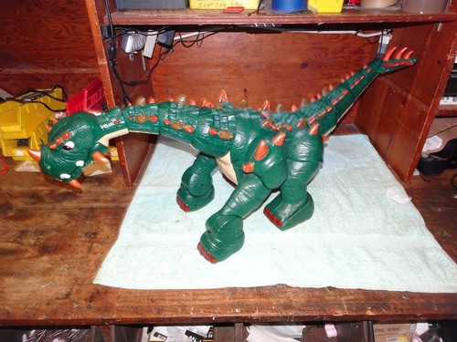 Fisher-Price Imaginext Spike The Ultra Dinosaur w/Remote No Charger Tested - Picture 6 of 13