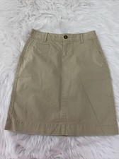Old Navy perfect pencil skirt favorite khaki size 0 soft stretch EUC
