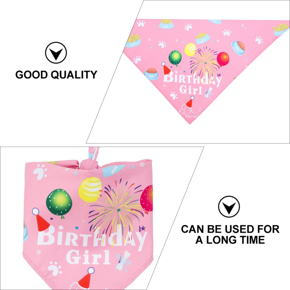 APL Cappello Compleanno Saliva Set Cane Sciarpa Compleanno Cane Corona Compleanno