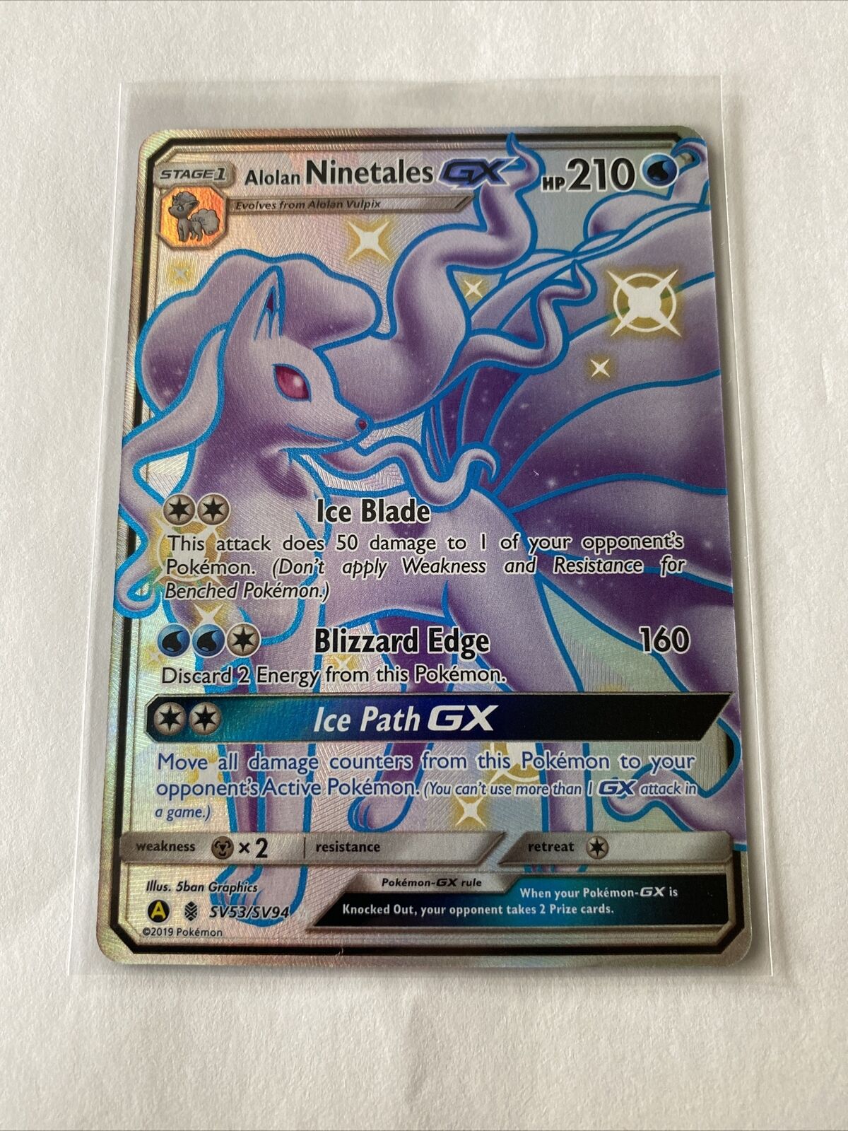 Alolan Ninetales-GX & Alolan Ninetales Holo - Pokemon TCGL Codes