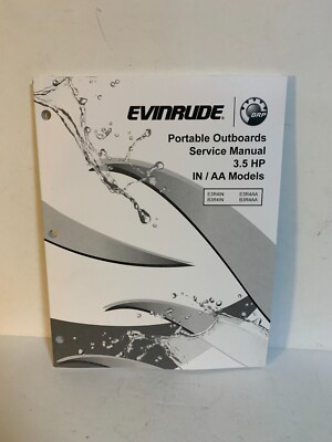 GENUINE EVINRUDE SERVICE MANUAL 3.5 IN/AA MODELS     5008847
