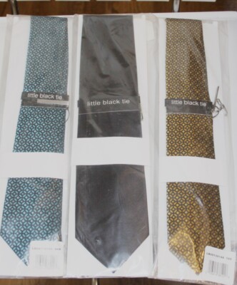 3 NEW ties, Little Black Tie Co