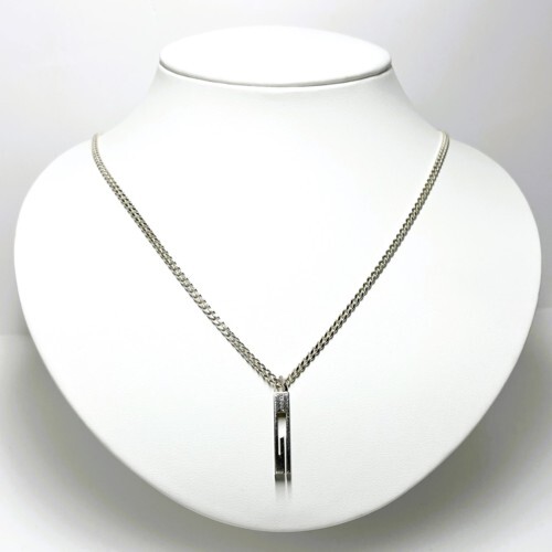 GUCCI Cutout G Necklace Ag925 Jewelry Silver Accessory GUCCI Cutout G Necklace Ag925 Jewelry Silver Accessory