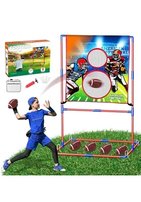 CLEMAS Juguete de Fútbol Americano - Juego de Lanzamiento de Objetivo - Regalos de Fútbol para Niños 8-12 Niños