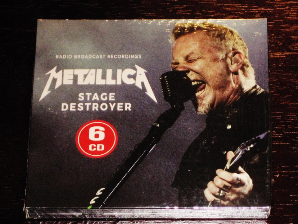 Metallica: Stage Destroyer - Radio Broadcast Recordings 6 CD Set 2023 Top UK NEW - Image 1 of 2