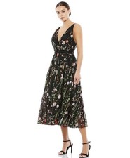 Mac Duggal Cocktail Tea-Length Dress