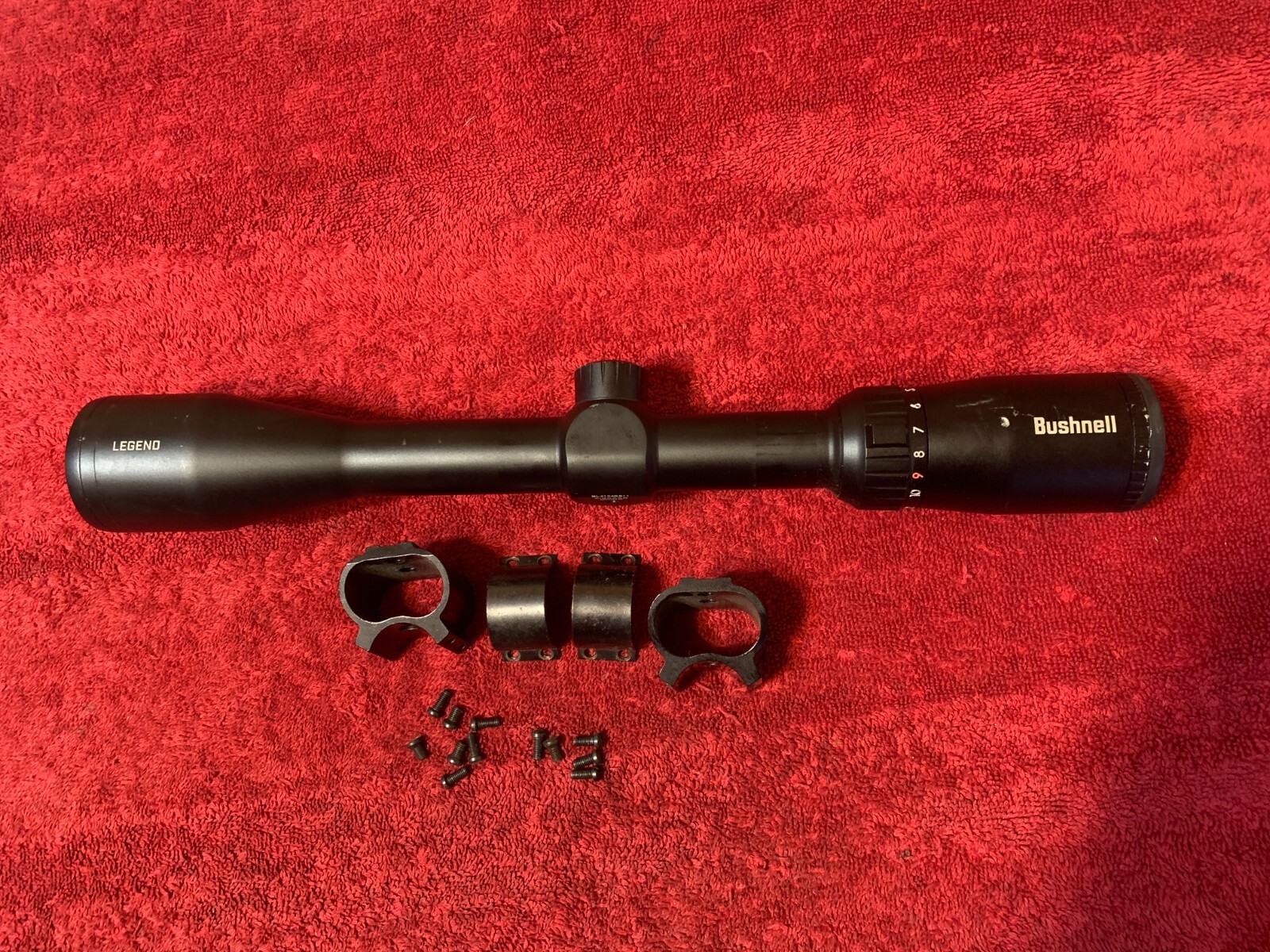 Marlin 336 Scope Mounts Weaver RingsBushnell Legend 4x12 Scope28336