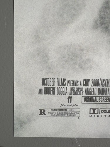 Lost Highway 18”x12” Mini Movie Poster, Promo For Video, David Lynch Movie, 1997 - 第 4/9 張圖片
