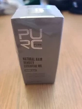 Pure PURC Natural Hair Density Essential Oil Nourish Scalp 1.18 oz, EXP 6/26 New
