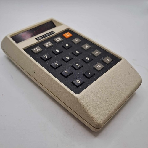 Corvus 310 Vintage elektronischer Taschenrechner 4 AA Batterien getestet funktioniert - Bild 5 von 9