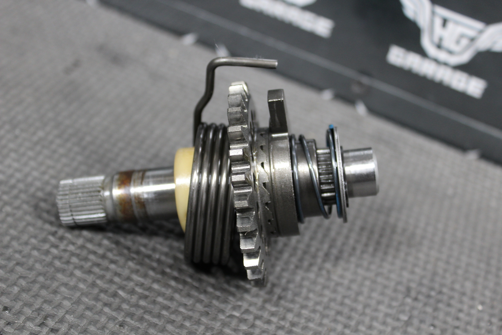 2018 YAMAHA YZ250F OEM KICKSTART KICK START SHAFT W IDLER GEAR eBay