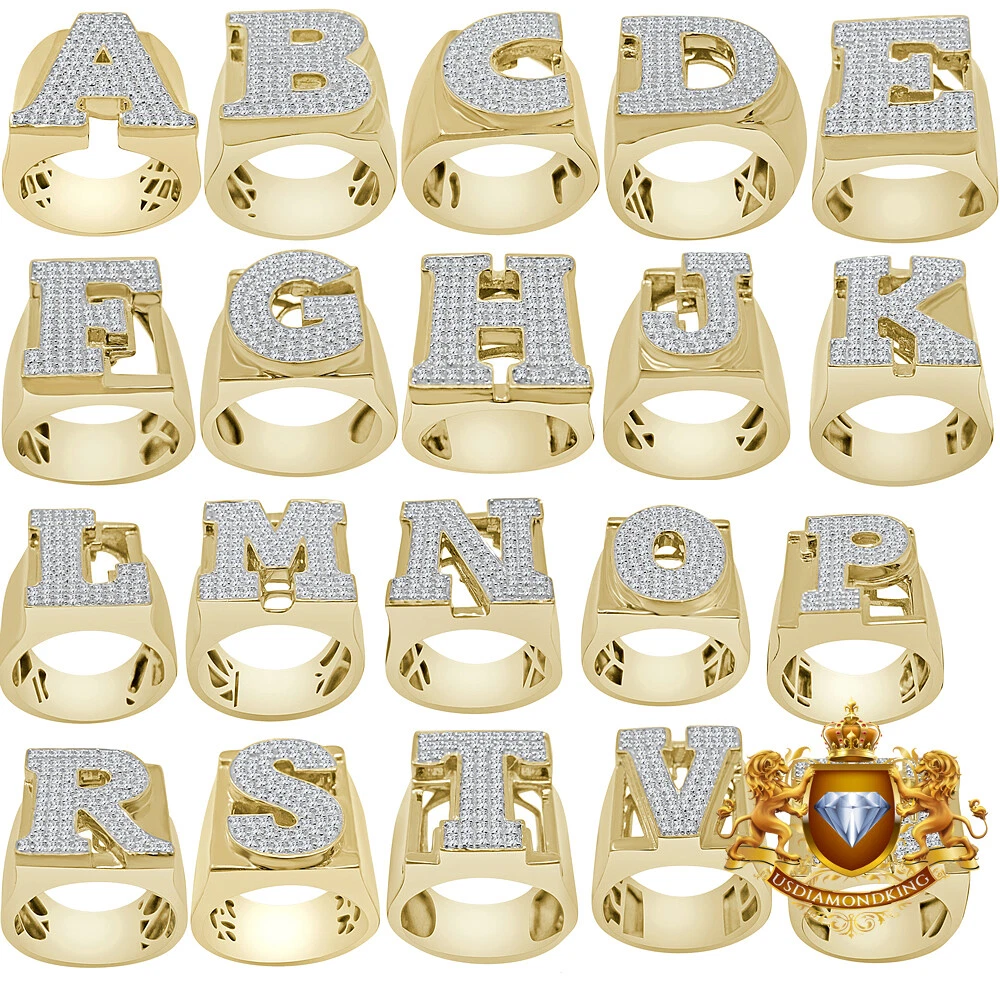 Diamond rings alphabets sale