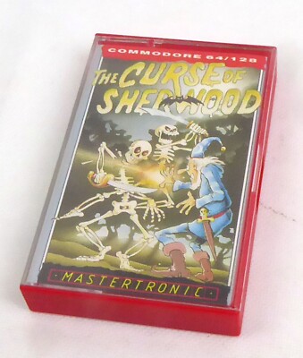 Commodore 64 C64 Spiel -- THE CURSE OF SHERWOOD (Mastertronic) -- Tape