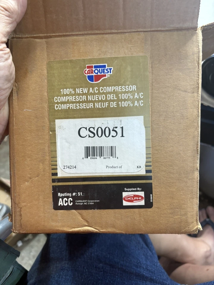 A/C Compressor- Delphi CS0051 - Image 3 of 4
