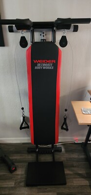 Weider Ultimate Body Works Bench - Model # WEBE15911.   Local Pickup Only