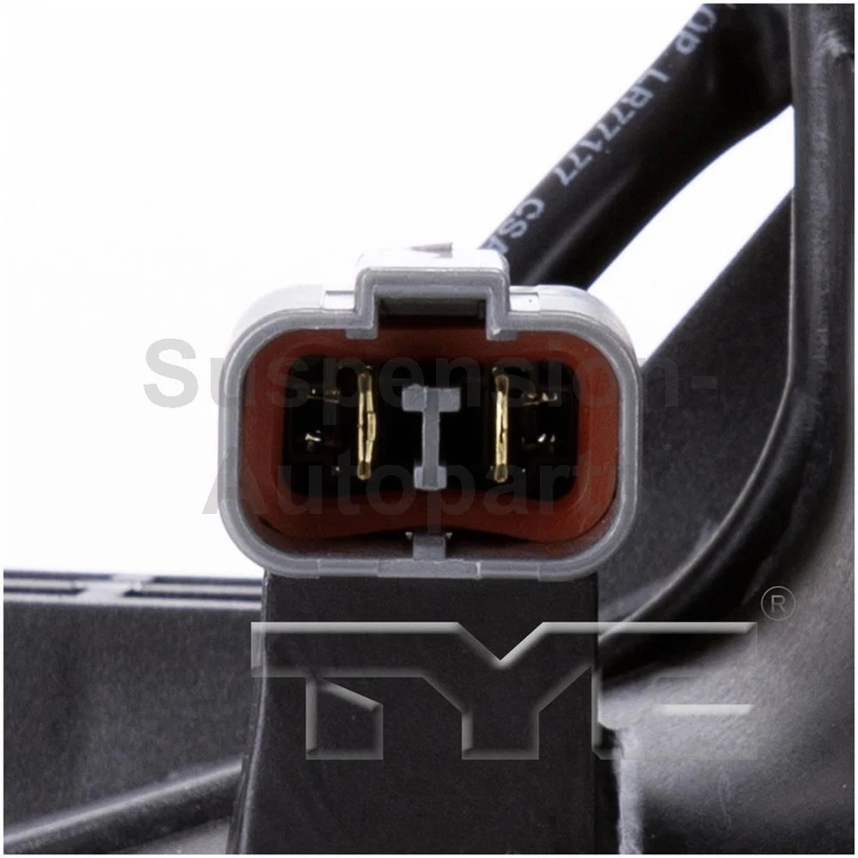 Левый вентилятор охлаждения двигателя TYC подходит для Honda CR-V_SU 2002 2003 2004 2005 2006 годов выпуска - Изображение 3 из 3