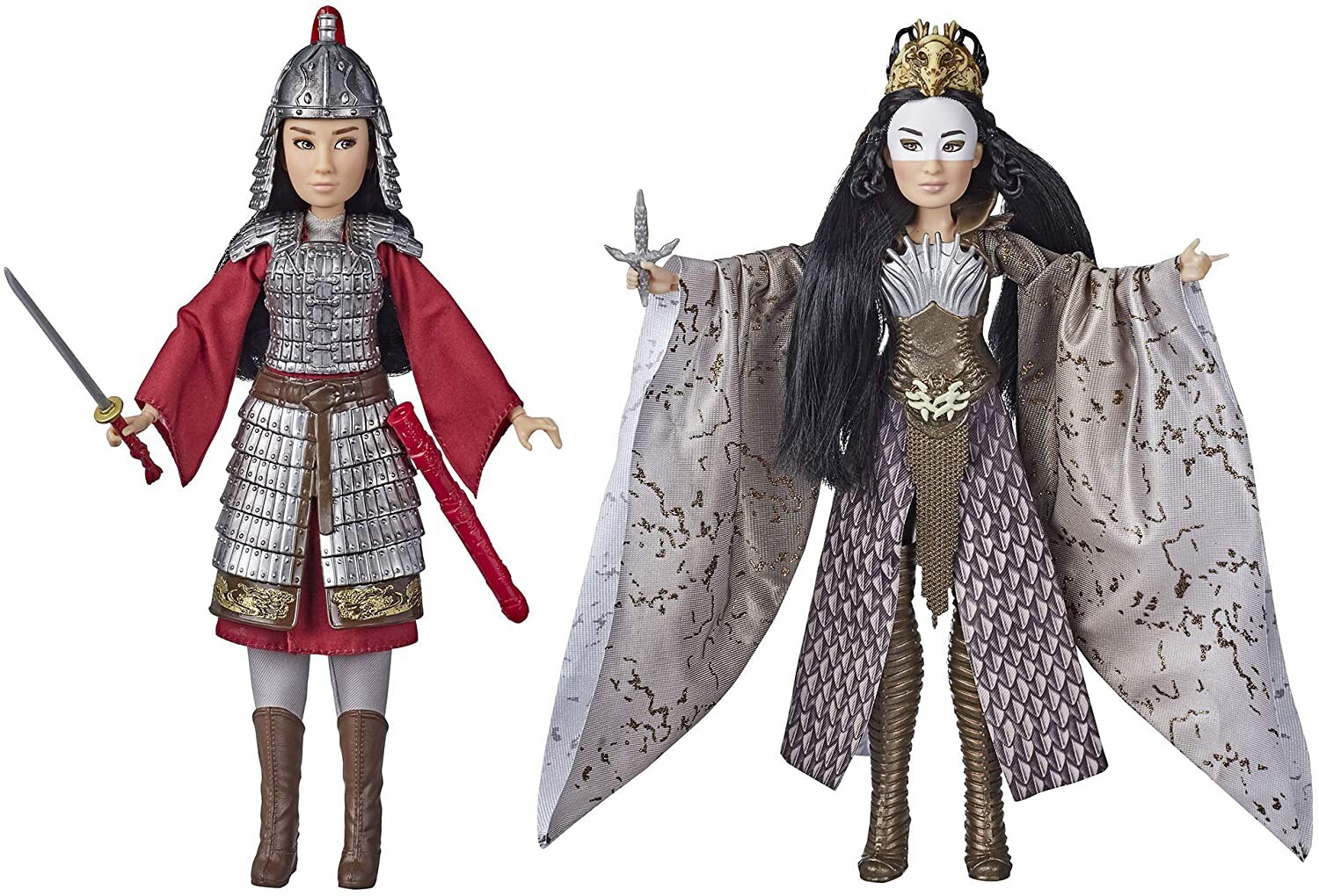 Set 2 Puppen Mulan Xianniang 30cm Film Disney Mulan 2020 Disney HASBRO E8691