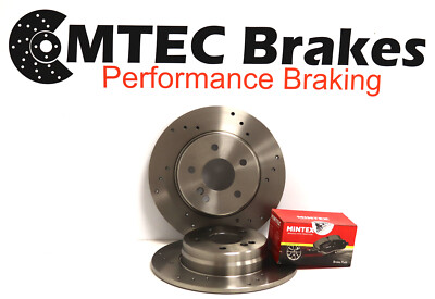 MTEC Brakes Mercedes SLK 350 [R171] 06/04 Rear Brake Discs & Pads