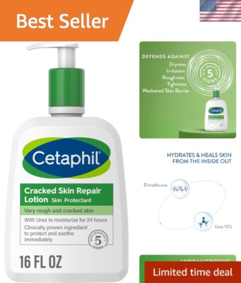 Dermatologist Recommended Cracked Skin Repair Lotion - 16 fl oz, Unscented Care